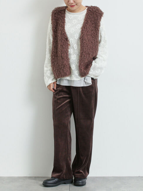 SM2「トグルニットベスト」|ダウンベスト・ベスト|