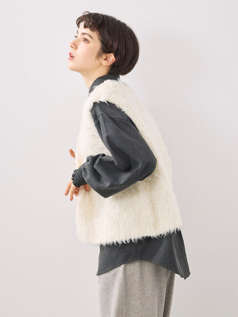 SM2「トグルニットベスト」|ダウンベスト・ベスト|