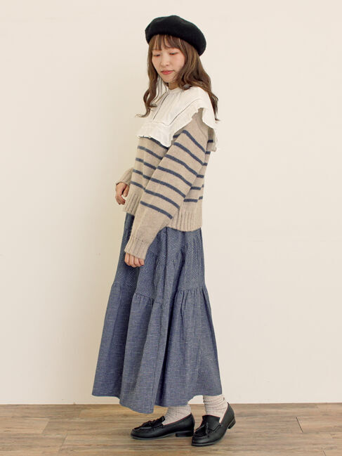 Samansa Mos2「ビッグカラーブラウス」|シャツ・ブラウス|