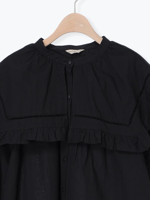 Samansa Mos2「ビッグカラーブラウス」|シャツ・ブラウス|