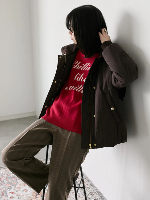 Samansa Mos2 blue「N-2Bジャケット」|その他|