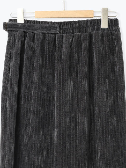 Samansa Mos2 blue「親子コールラップ風スカート」|スカート|