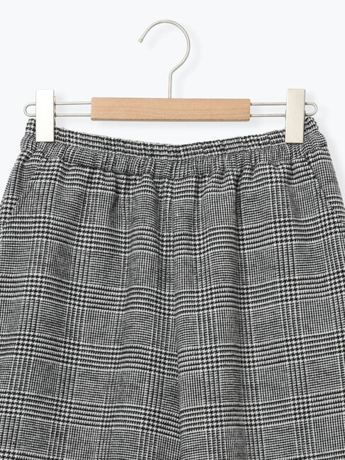 Samansa Mos2「【M/Lサイズ】チェック柄ワイドパンツ」|その他|