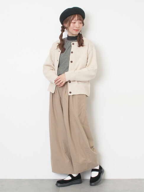 Samansa Mos2「◎刺繍カーディガン」|カーディガン|