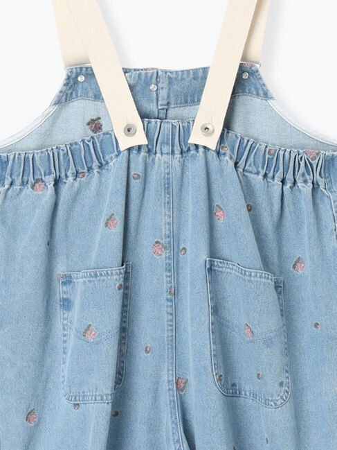 Samansa Mos2「【オーガニックコットン】デニムサロペット」|その他|