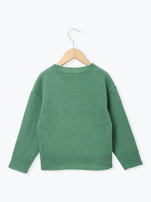 Samansa Mos2 Lagom「【マシンウォッシャブル】アヒルジャカードニット」|ニット・セーター|