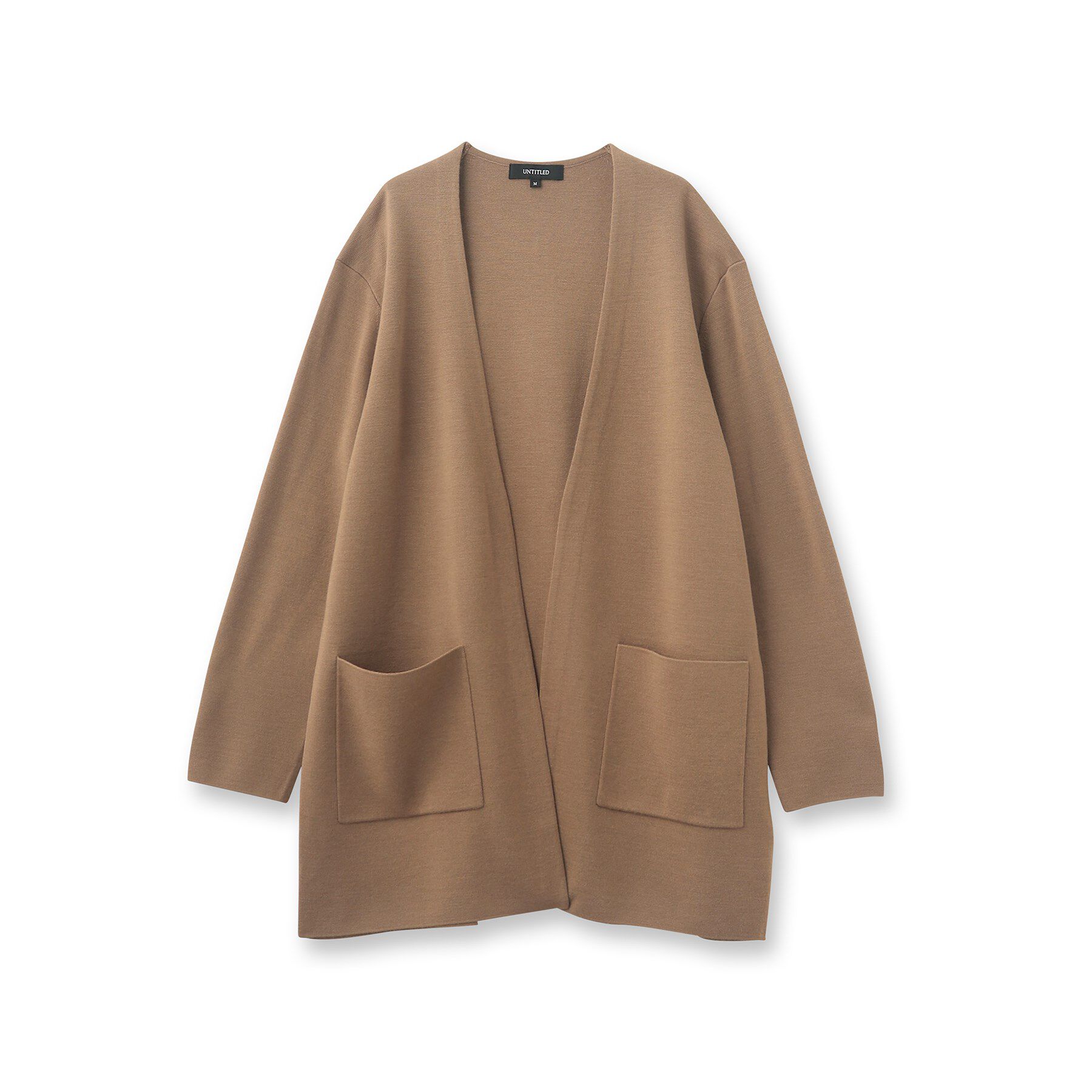 UNTITLED「【きれいめ/洗える】ミラノリブ ロングニットカーディガン」|カーディガン|