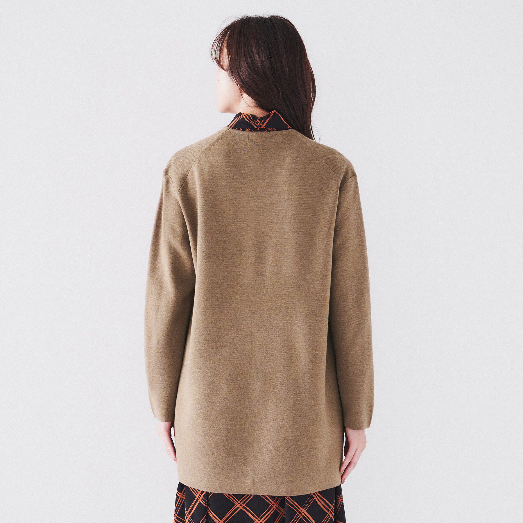 UNTITLED「【きれいめ/洗える】ミラノリブ ロングニットカーディガン」|カーディガン|