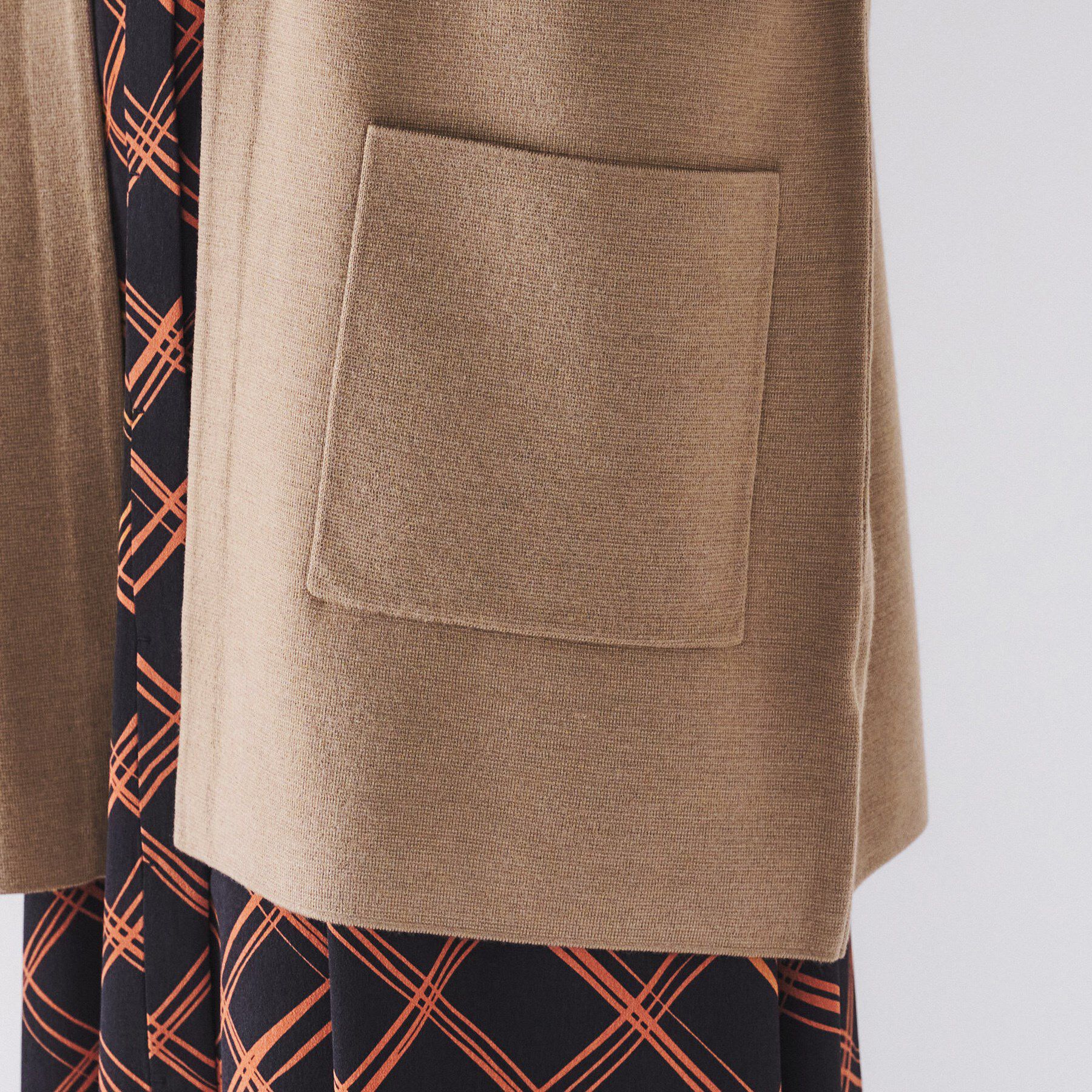 UNTITLED「【きれいめ/洗える】ミラノリブ ロングニットカーディガン」|カーディガン|