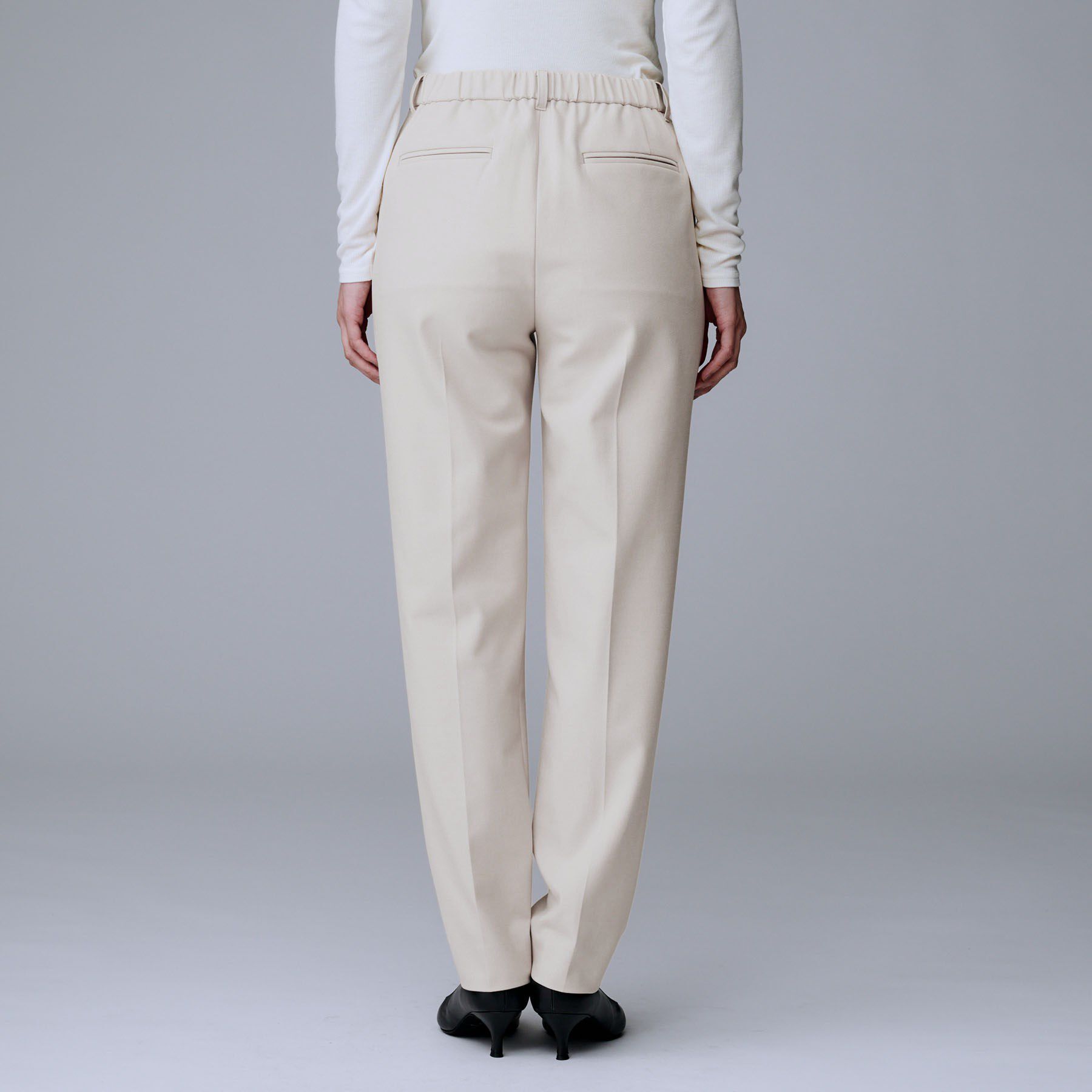 UNTITLED「【あったか素材/ストレッチ性】裏起毛テーパードパンツ」|その他|