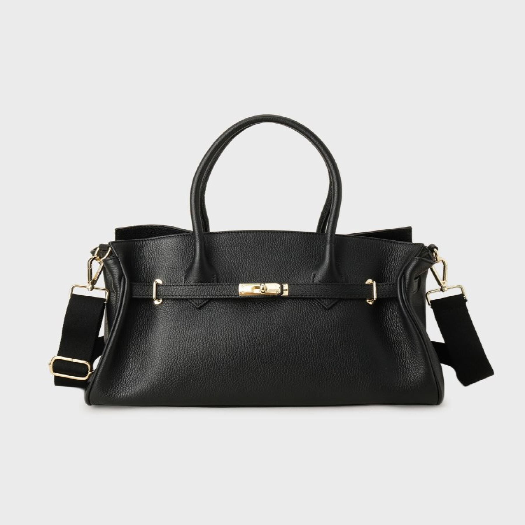 UNTITLED「MILOS別注レザートート」|トートバッグ|ブラック(019)