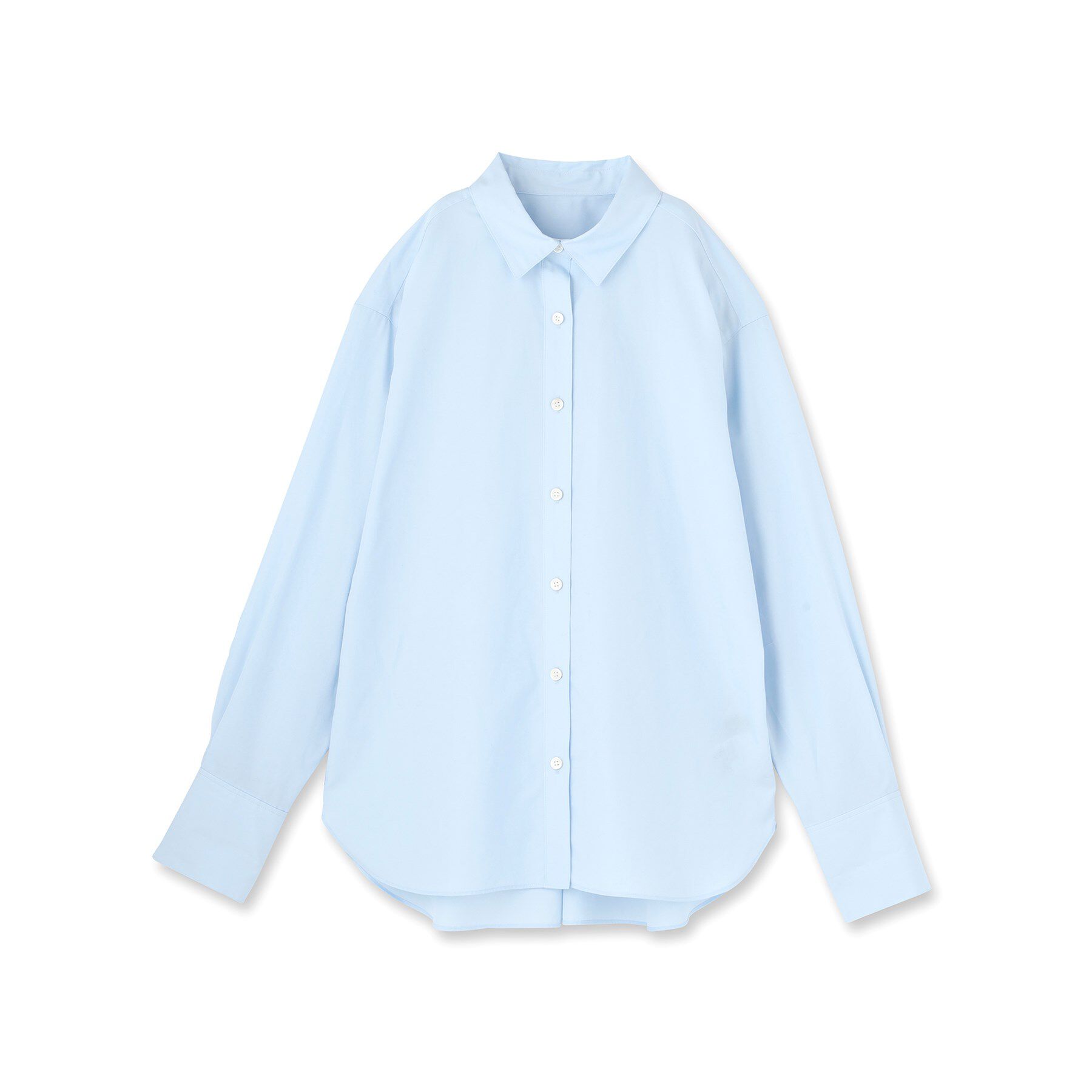 UNTITLED「【重ね着レイヤード/スーツブラウス】ファインブロードベーシックシャツ」|シャツ・ブラウス|