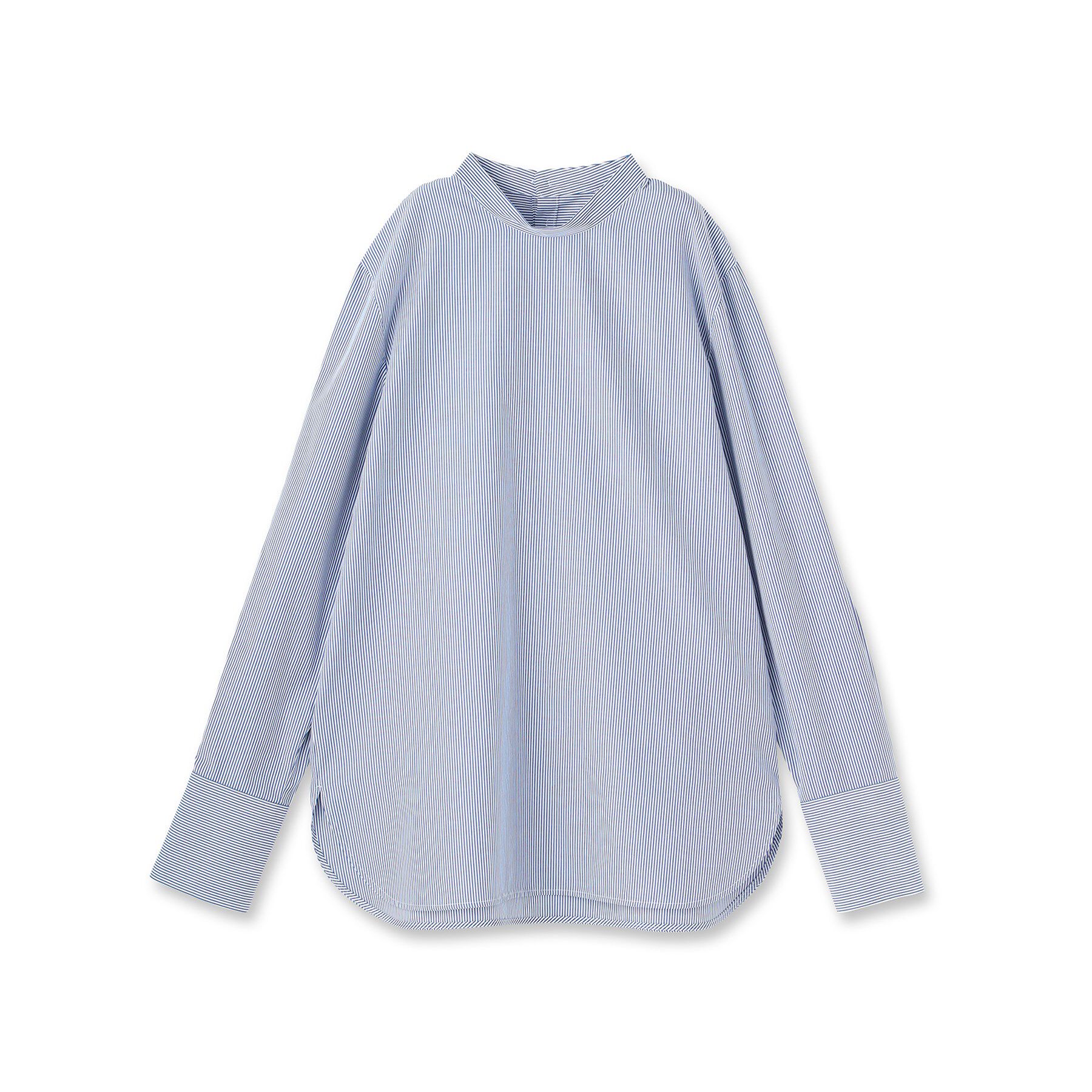 UNTITLED「【重ね着レイヤード/スーツブラウス】ファインブロードハイネックシャツ」|シャツ・ブラウス|