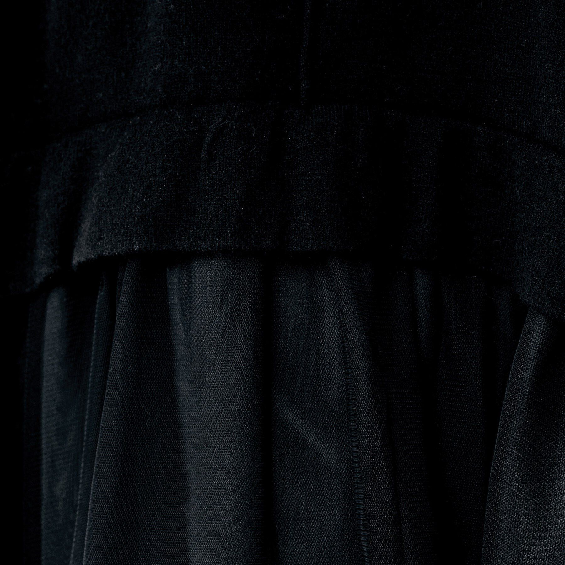 UNTITLED「【TORRAZZO DONNA】ニット&times;チュールトップス」|Tシャツ・カットソー|