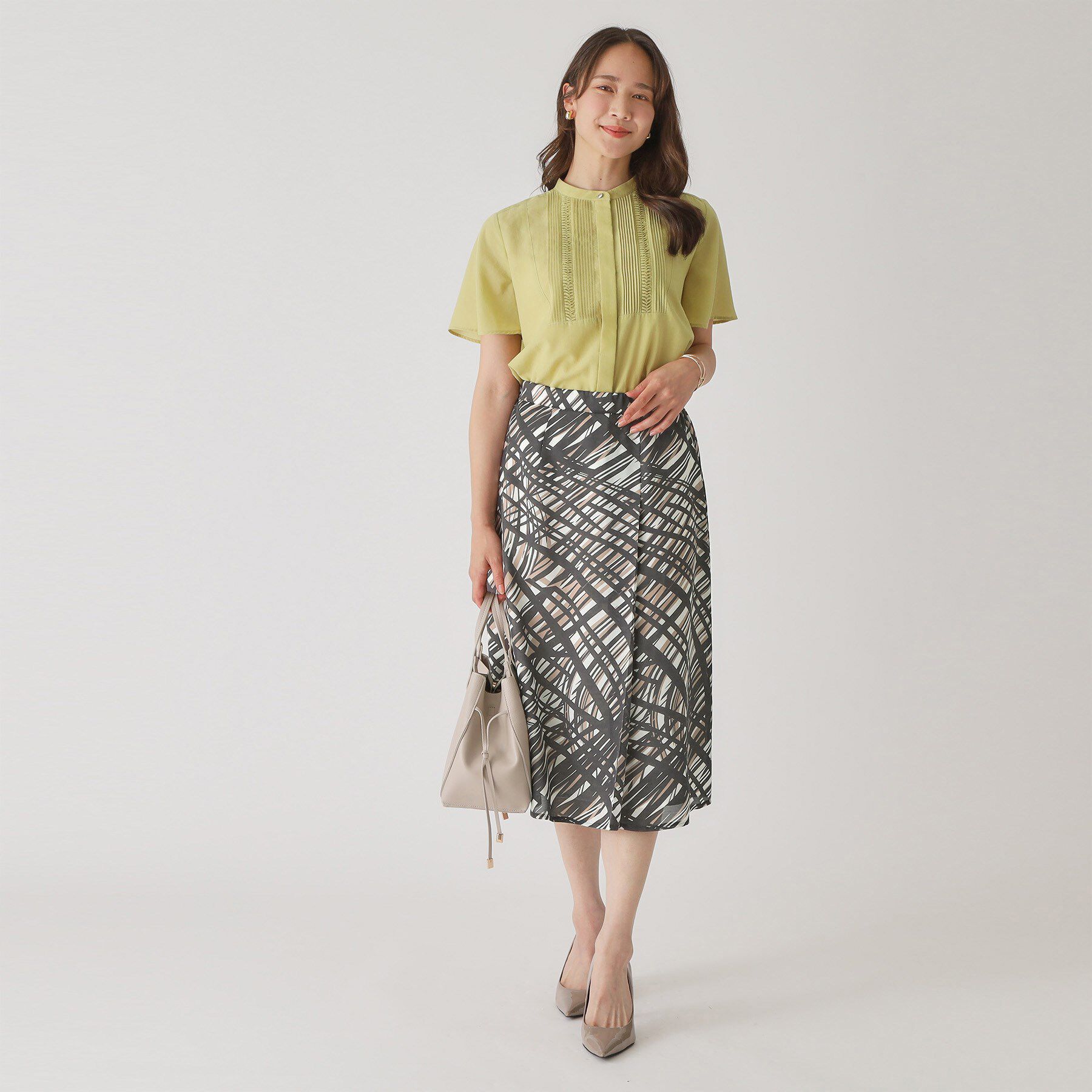 COUP DE CHANCE「【手洗い可／日本製】チェック柄のスカート」|スカート|