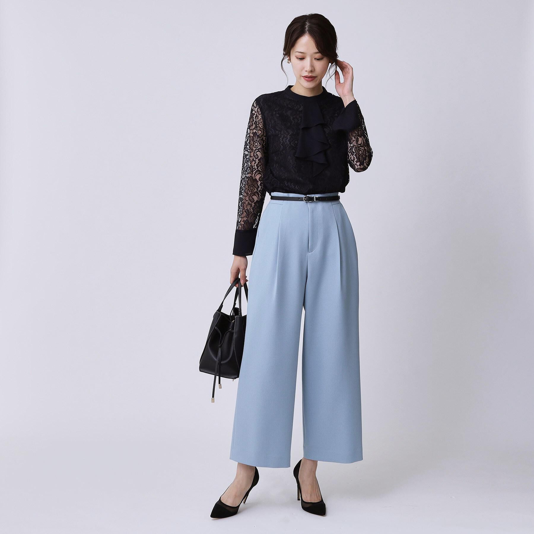 COUP DE CHANCE「【日本製】フラワーレースブラウス」|シャツ・ブラウス|