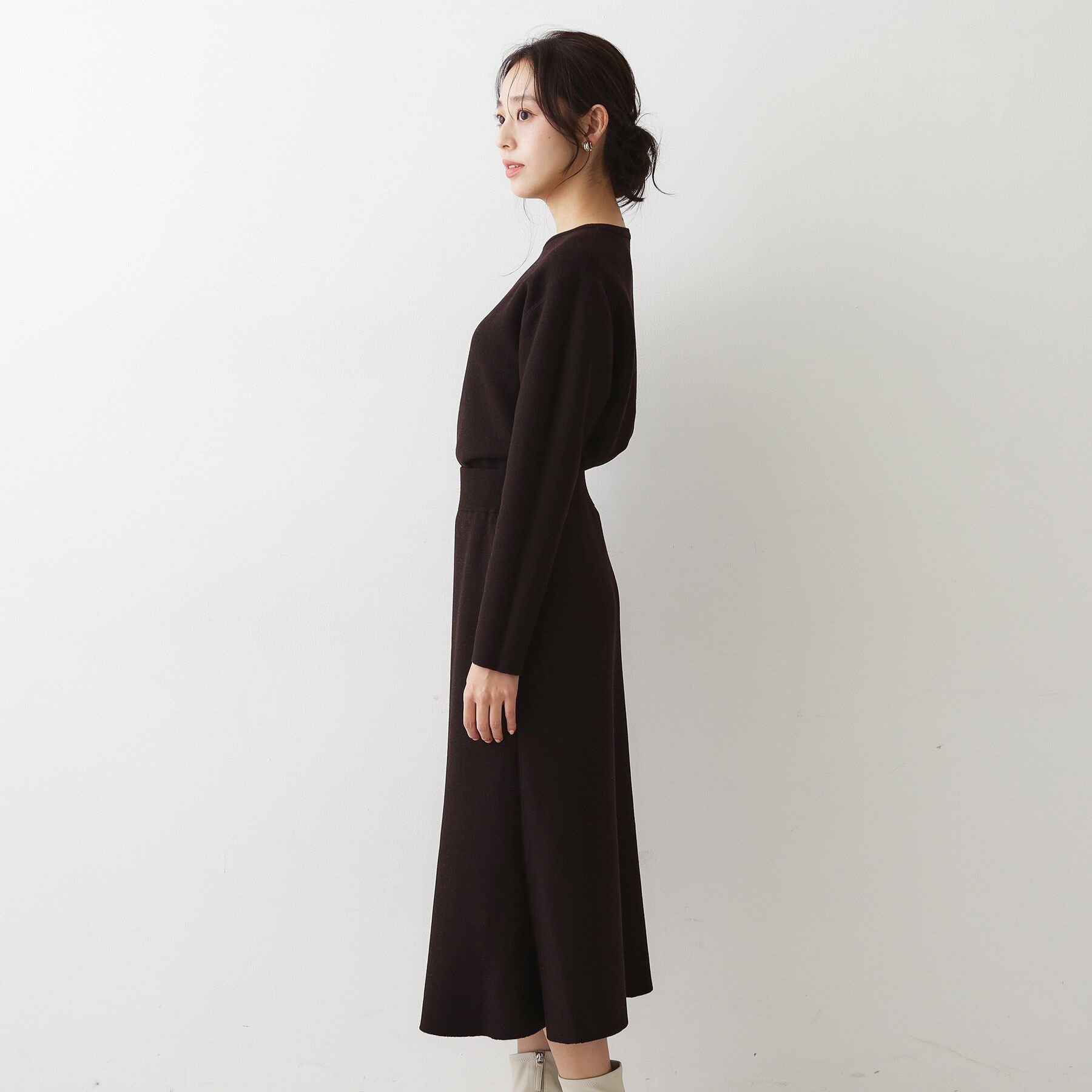 COUP DE CHANCE「【手洗い可／リバーシブル】トップス＆スカート セットアップ」|スーツ|