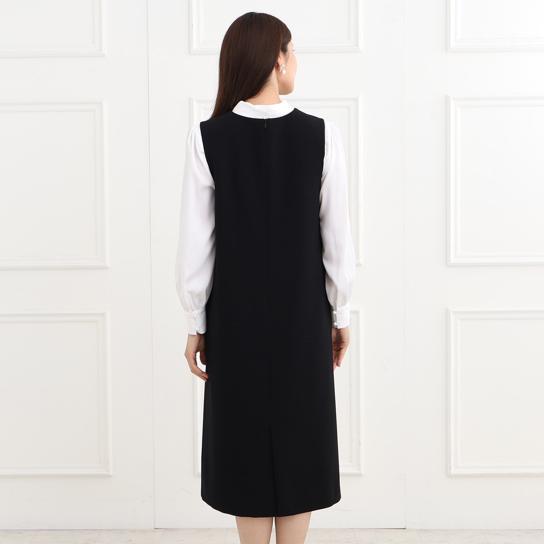 Reflect「【フォーマル/洗える/セットアップ可】ジャンパースカート」|ワンピース|