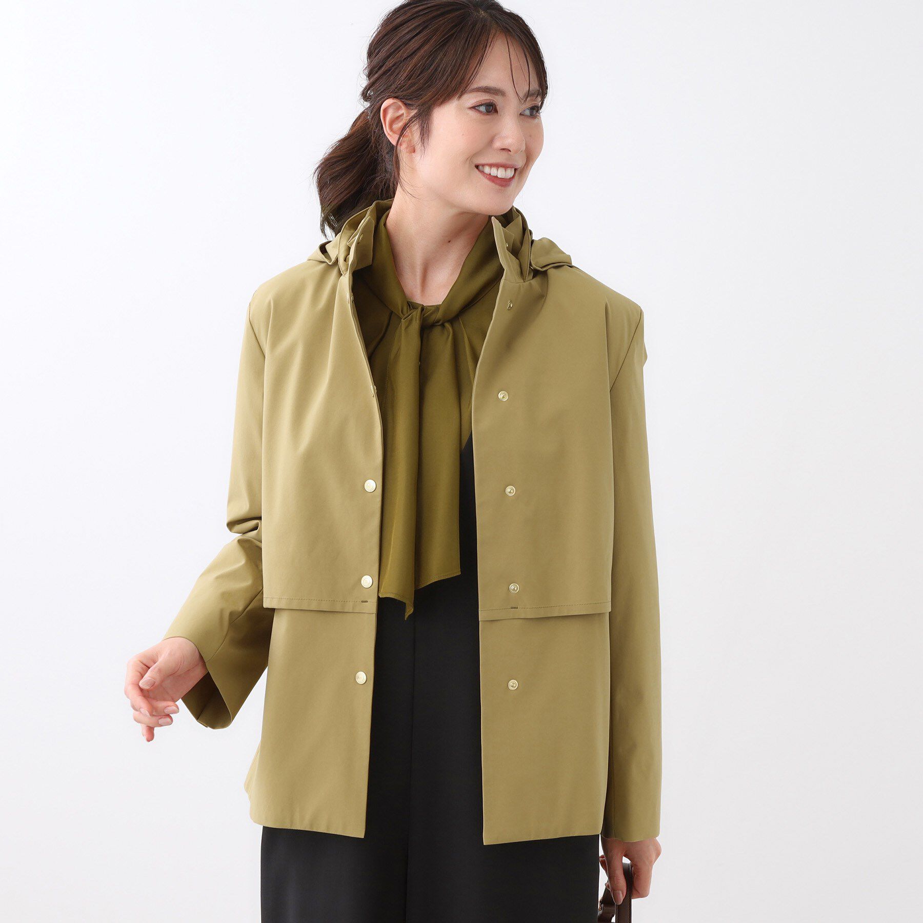 Reflect「【すっきり見え／フード取り外し可／通勤におすすめ◎】ライティアウター」|ブルゾン・スタジャン|