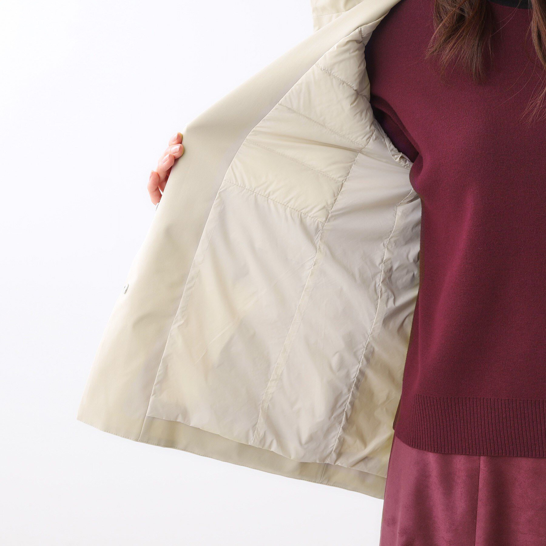 Reflect「【すっきり見え／フード取り外し可／通勤におすすめ◎】ライティアウター」|ブルゾン・スタジャン|