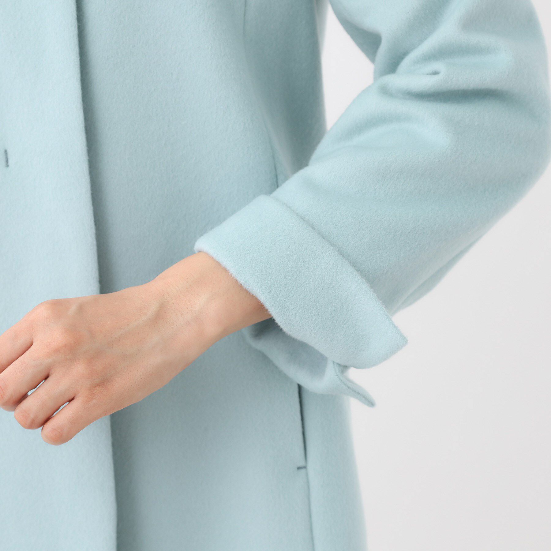 Reflect「【衿が顔に当たらない◎】スタンドネックミドルコート」|その他|