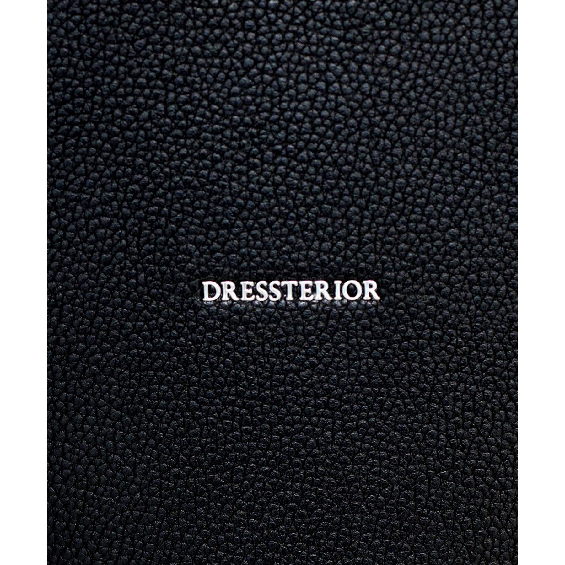 DRESSTERIOR「シュリンクレザーバケットBAG」|ハンドバッグ|
