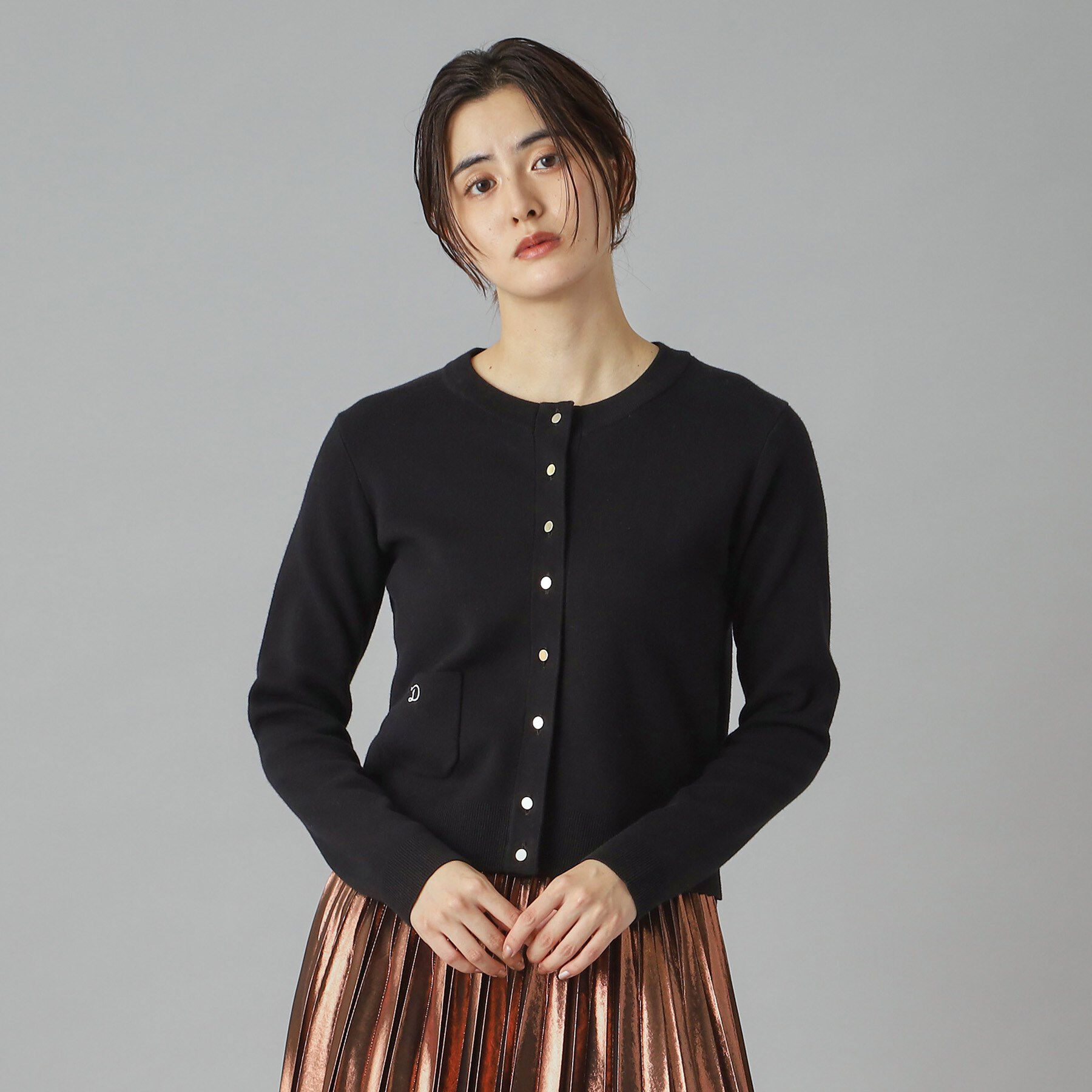 DRESSTERIOR「【洗える/カシミヤ混】ウォッシャブルコットンカシミヤカーディガン」|カーディガン|