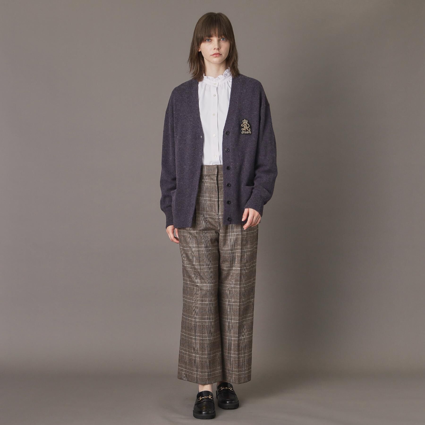 DRESSTERIOR「【otonaMUSE 11月号掲載】レタードニットカーディガン」|カーディガン|