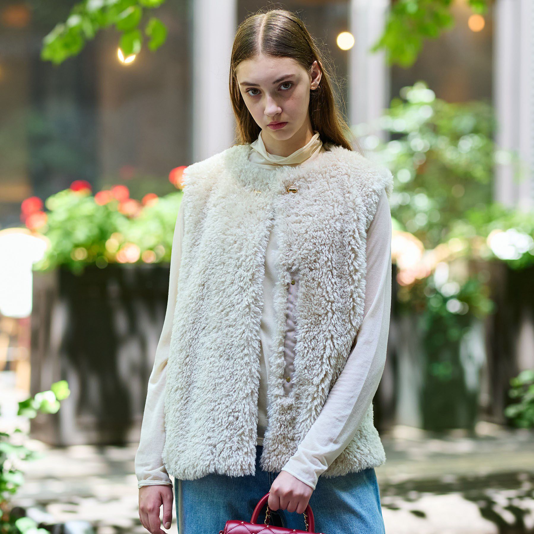 DRESSTERIOR「【otonaMUSE 11月号掲載】エコファージレ」|ノーカラーコート|