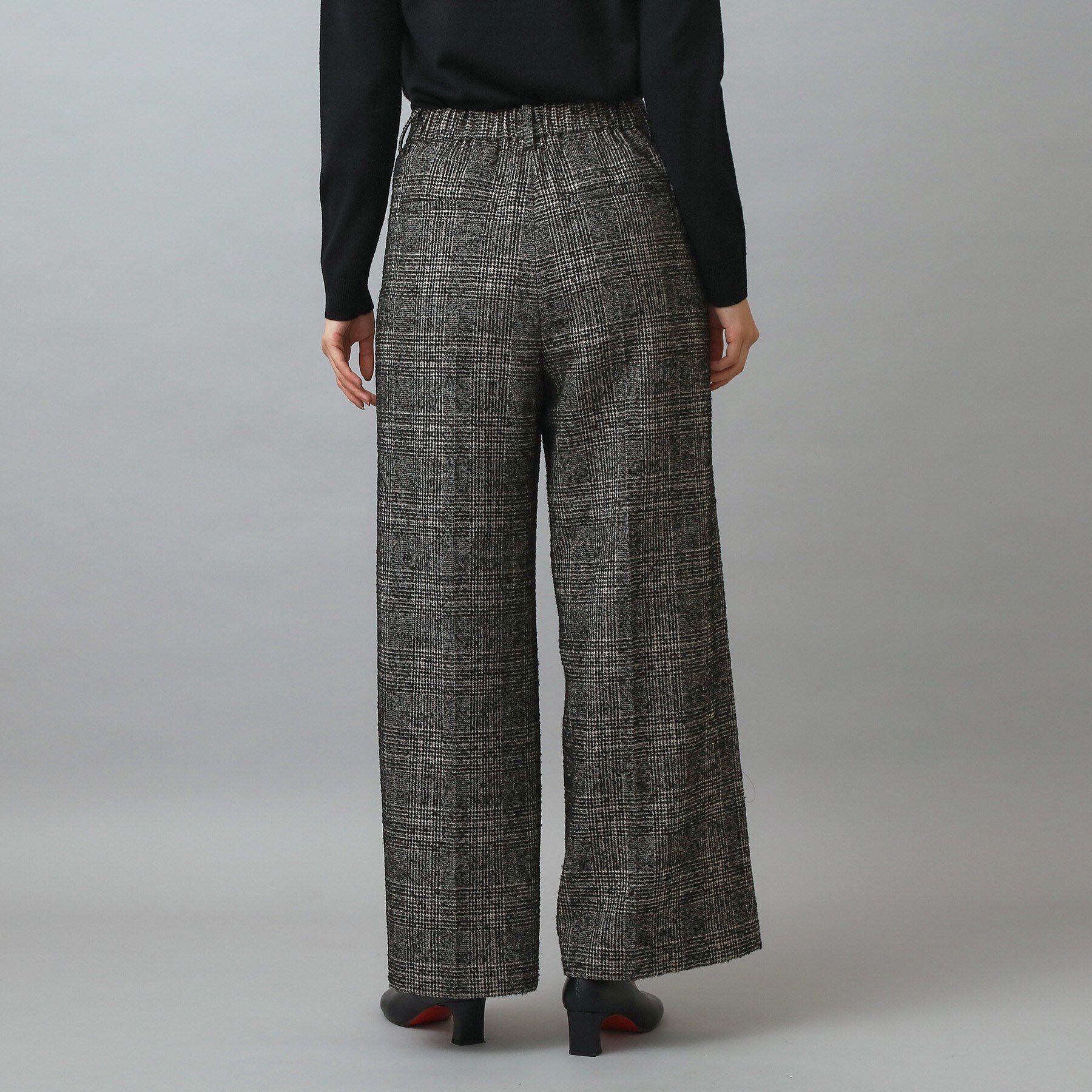 DRESSTERIOR「ループグレンチェックワイドパンツ」|その他|