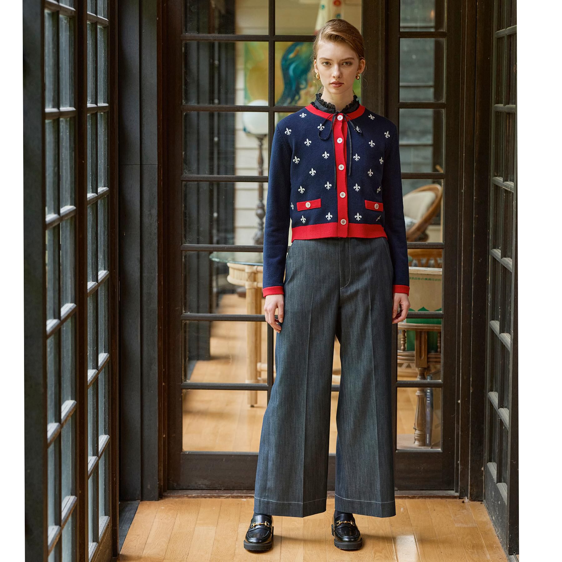 DRESSTERIOR「デニムイージーワイドパンツ」|その他|