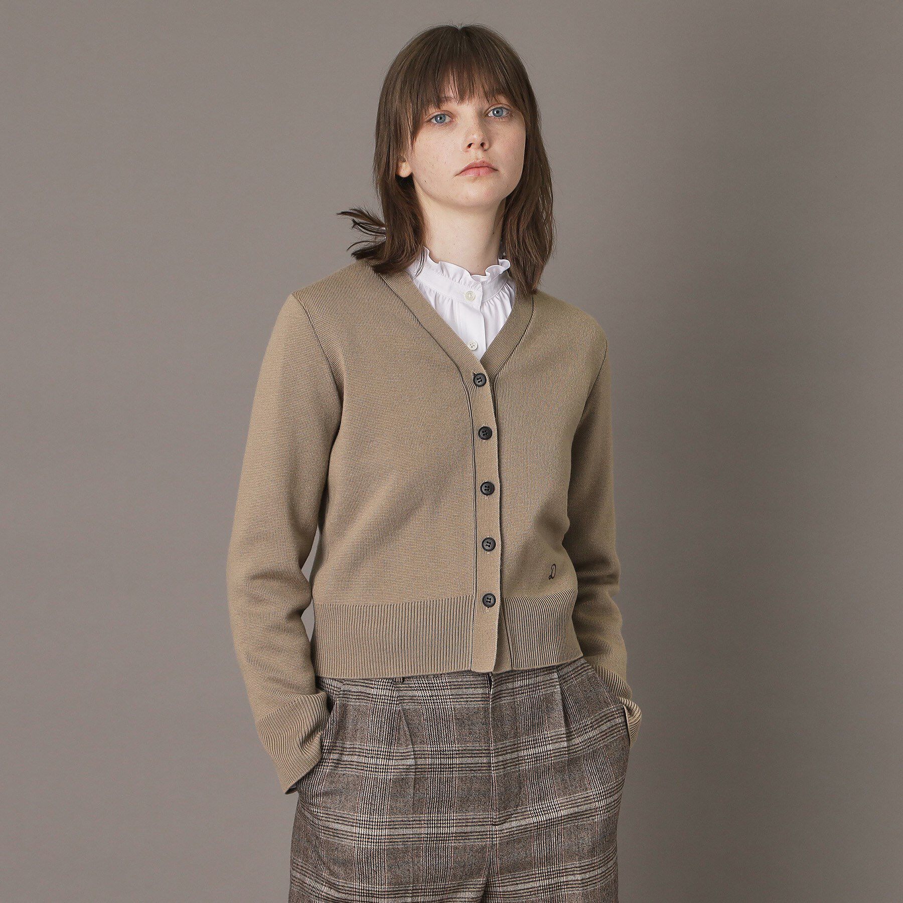 DRESSTERIOR「ミラノリブカーディガン」|カーディガン|