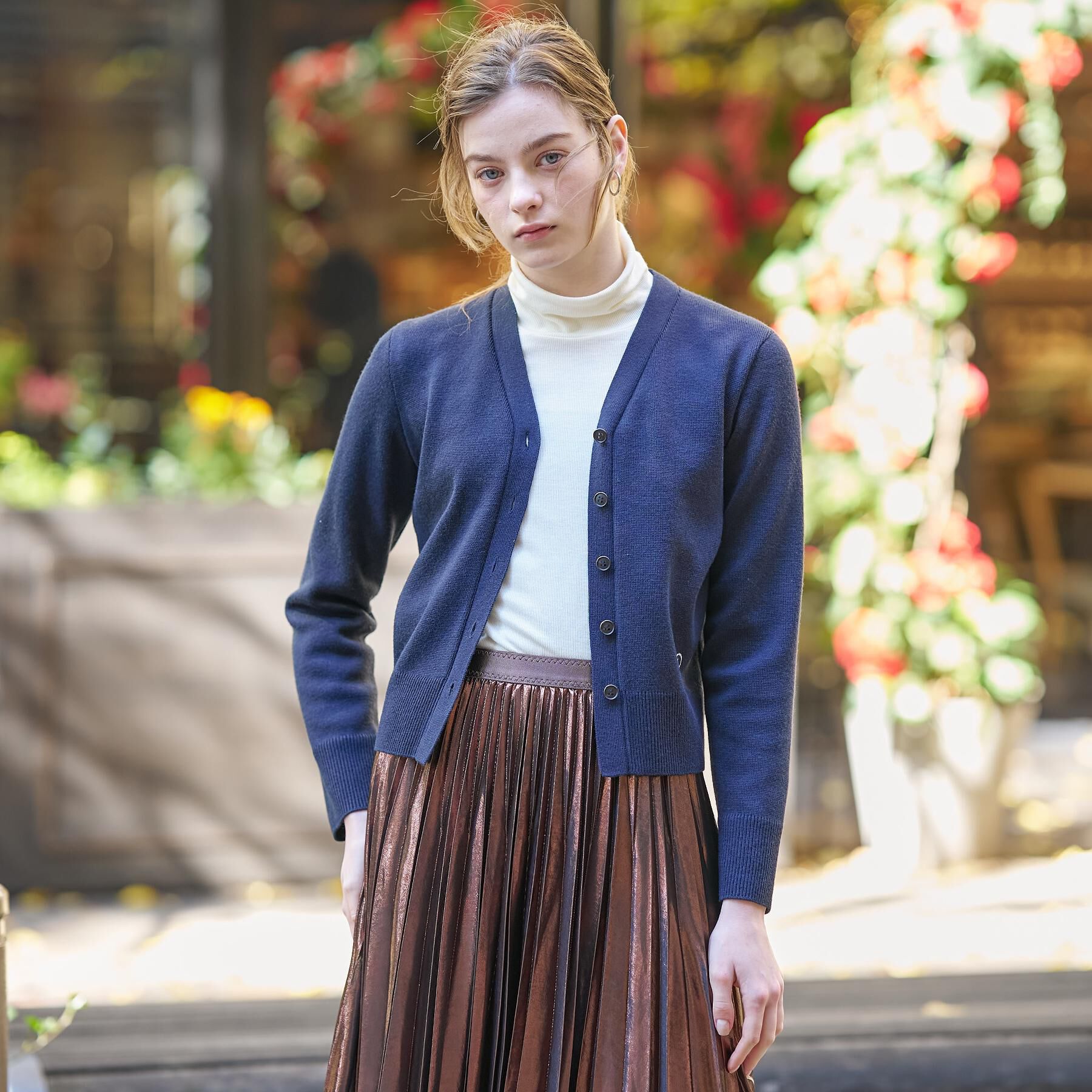 DRESSTERIOR「ミラノリブカーディガン」|カーディガン|