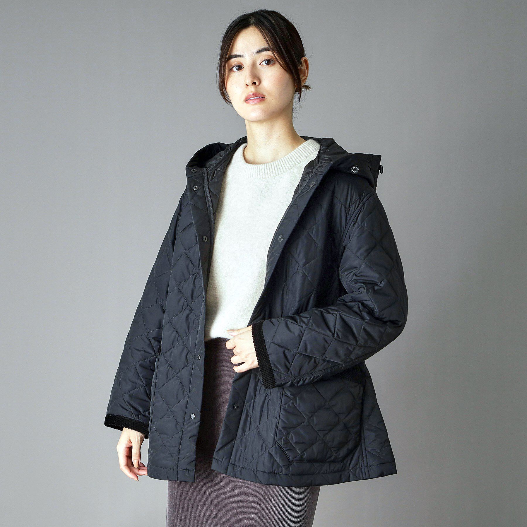 DRESSTERIOR「【otonaMUSE 11月号掲載】レインキルティングブルゾン」|ブルゾン・スタジャン|