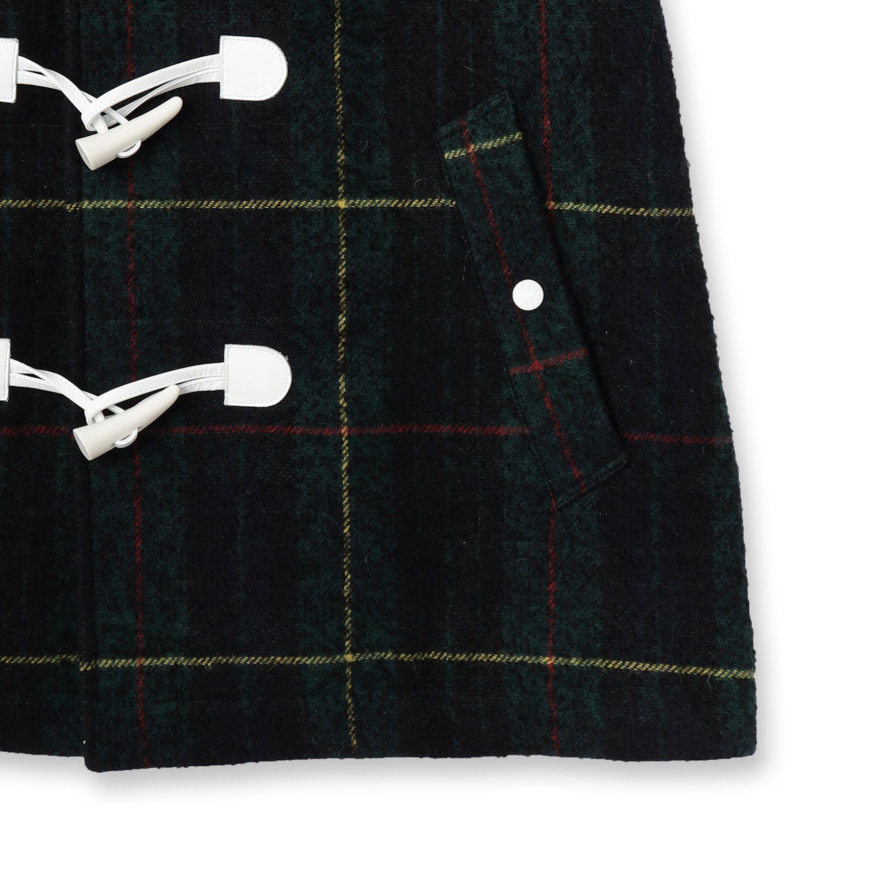 DRESSTERIOR「タータンチェック ダッフルジャケット」|ダッフルコート|