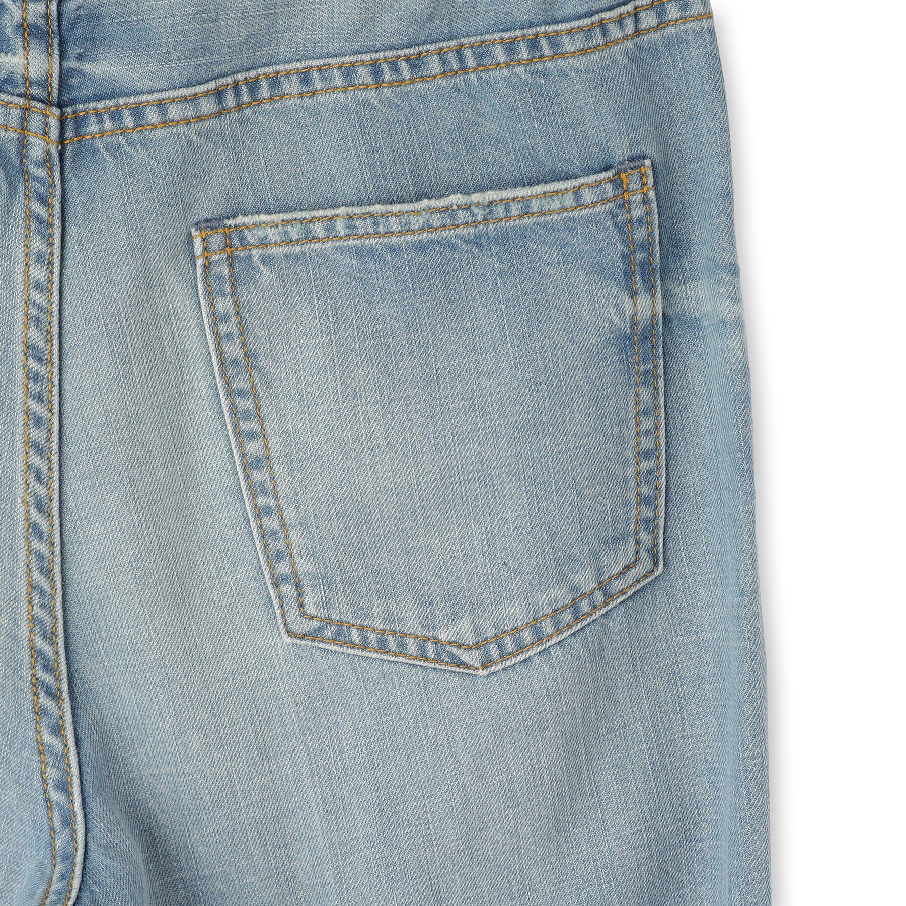 DRESSTERIOR「センタープレスストレートデニム」|デニム|