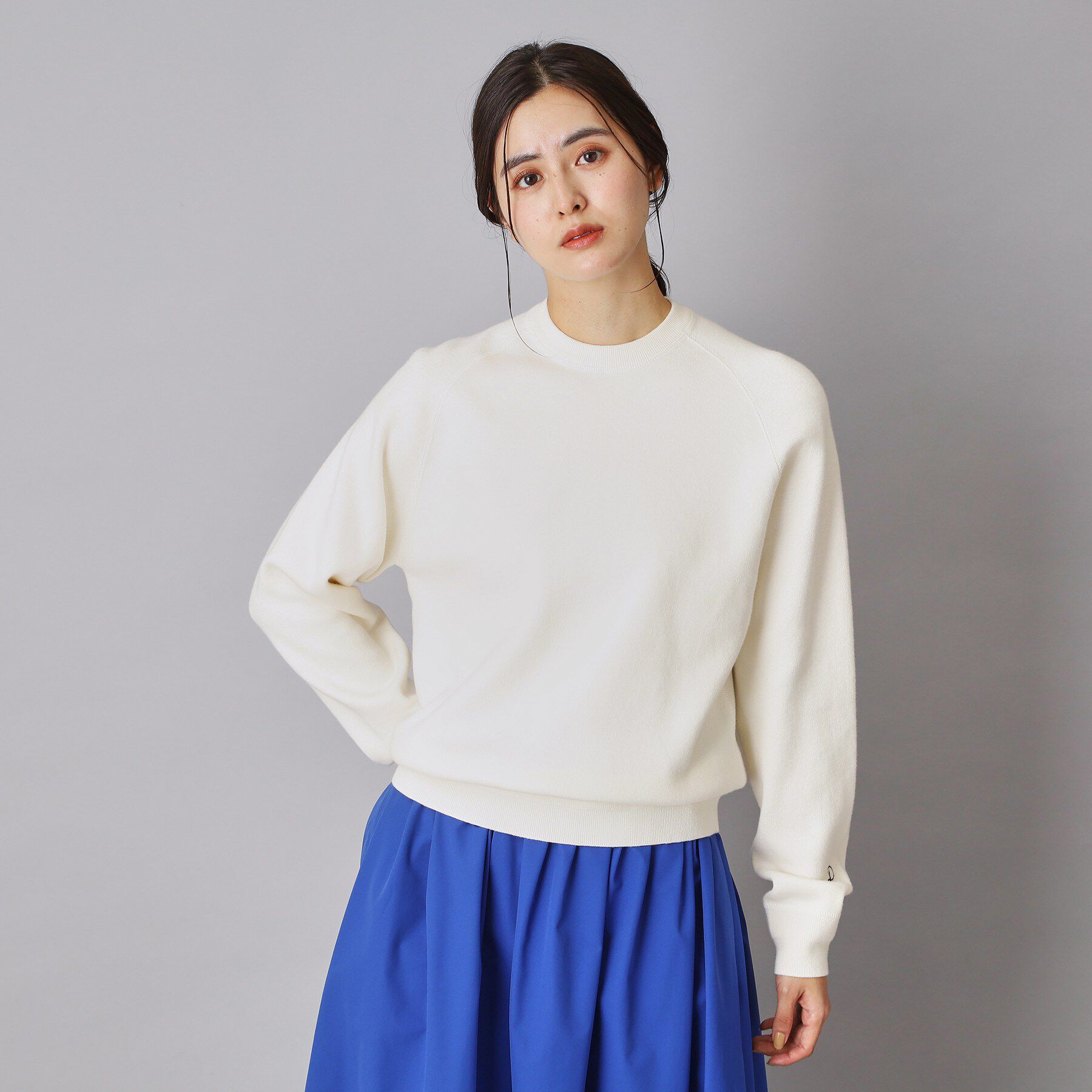 DRESSTERIOR「ウォッシャブルコットンカシミヤ」|ニット・セーター|