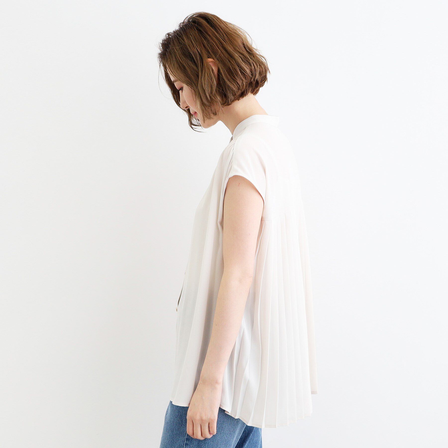 grove「バックプリーツブラウス」|シャツ・ブラウス|