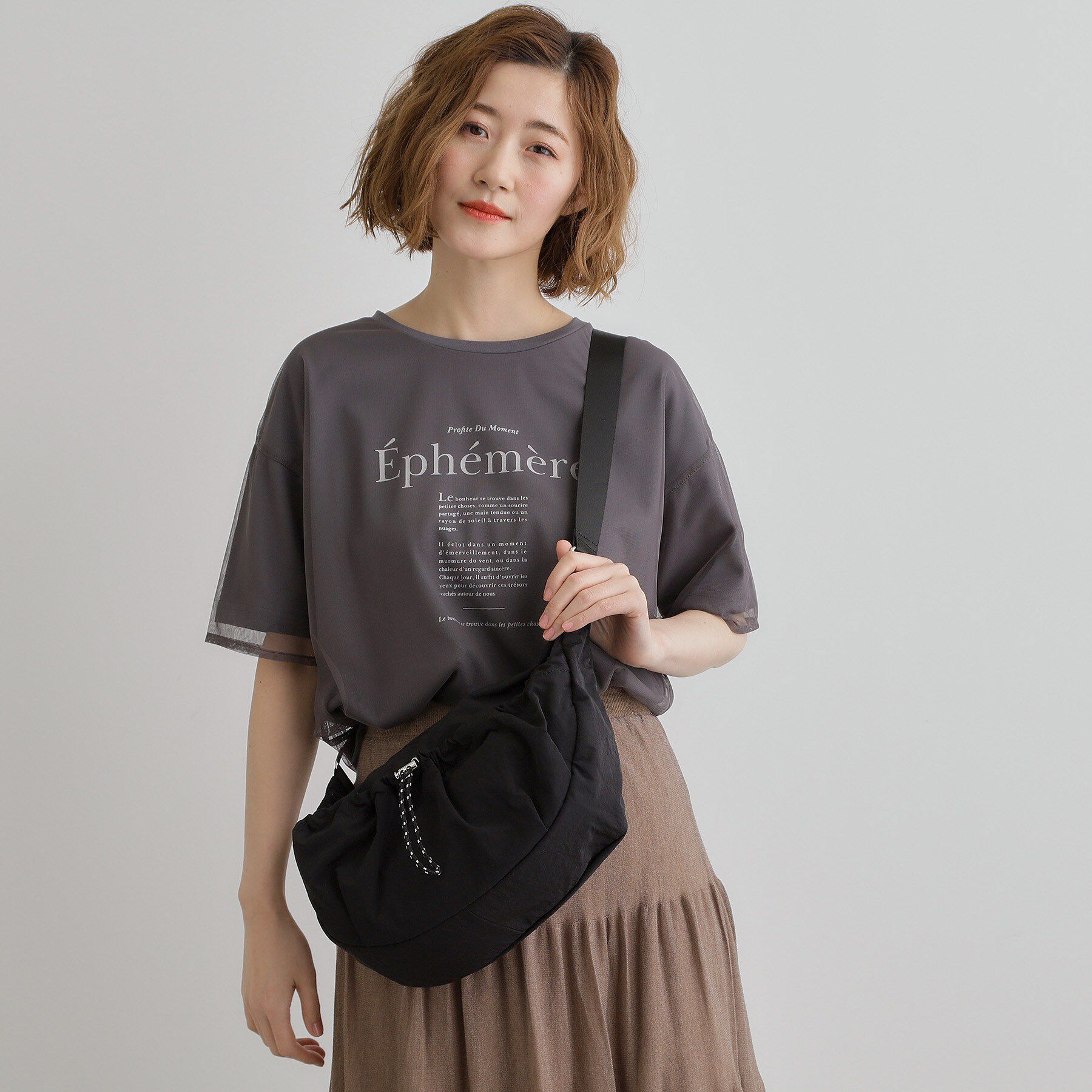 grove「ドロストポケットナイロンショルダー」|ショルダー・メッセンジャー|