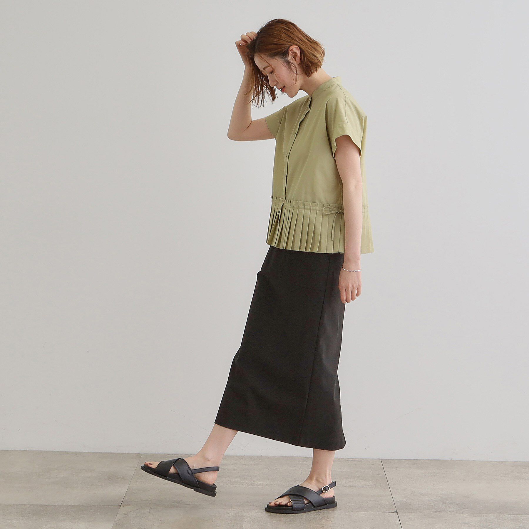 grove「クロスメタルフットベットサンダル」|サンダル|