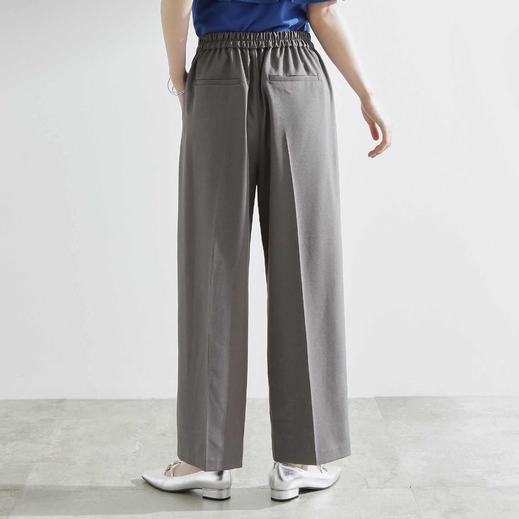 grove「【洗える/美脚ラインキープ】ワイドパンツ」|その他|