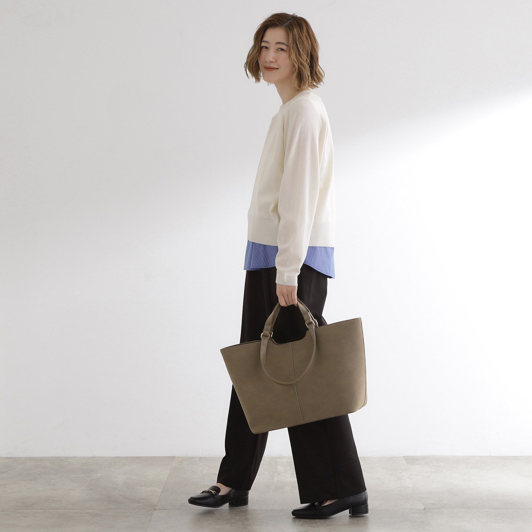 grove「【A4】ダブルハンドルトート」|トートバッグ|