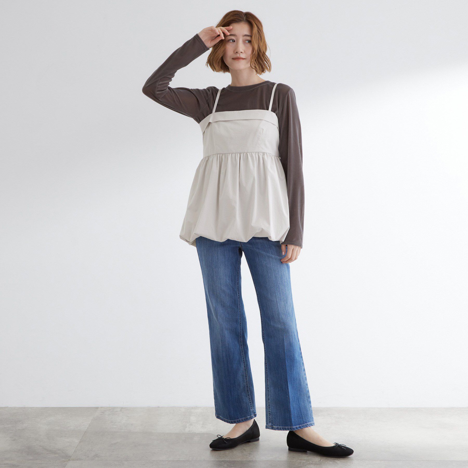 grove「バルーンキャミビスチェ」|シャツ・ブラウス|