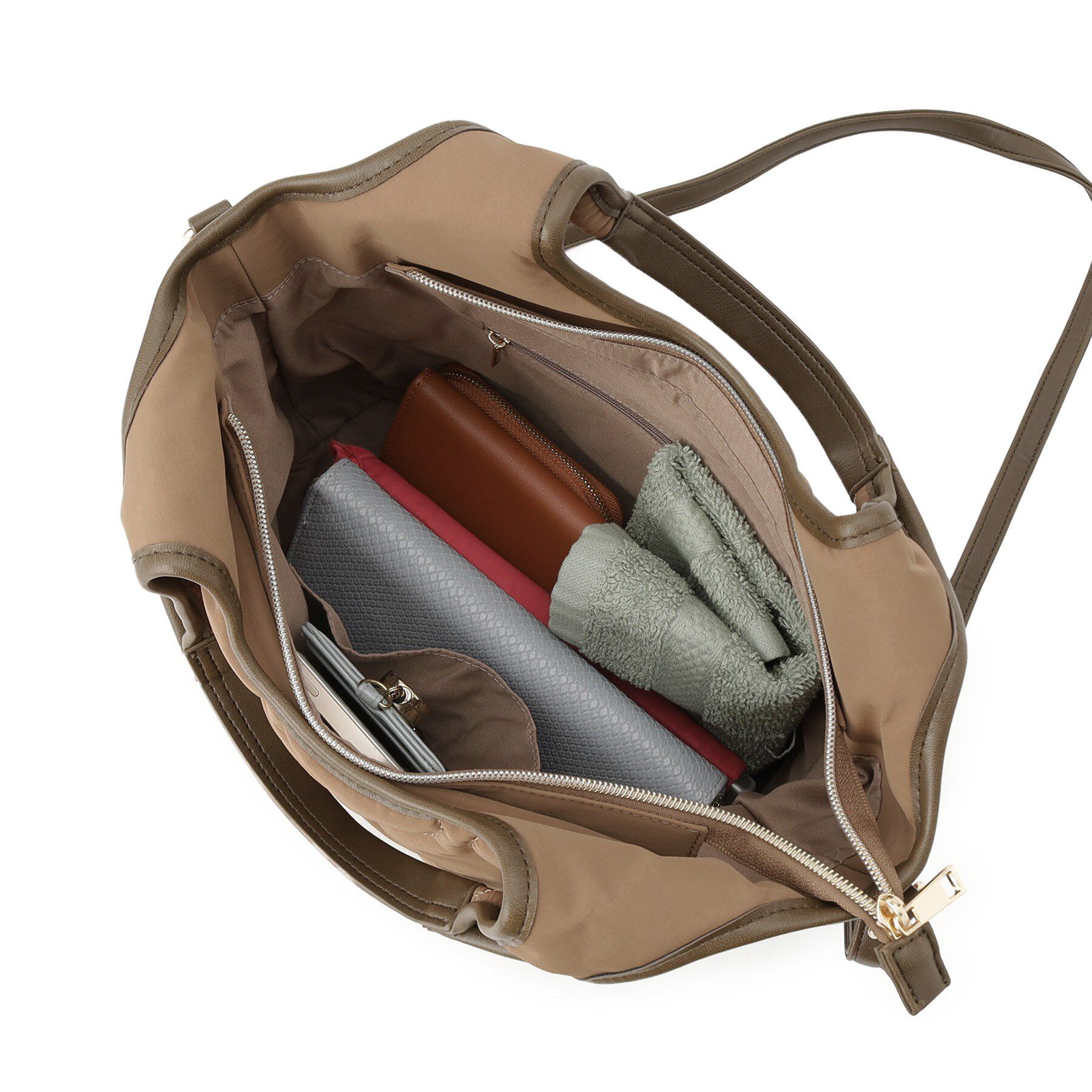 grove「【撥水】キルトクリテ2WAYトート」|トートバッグ|