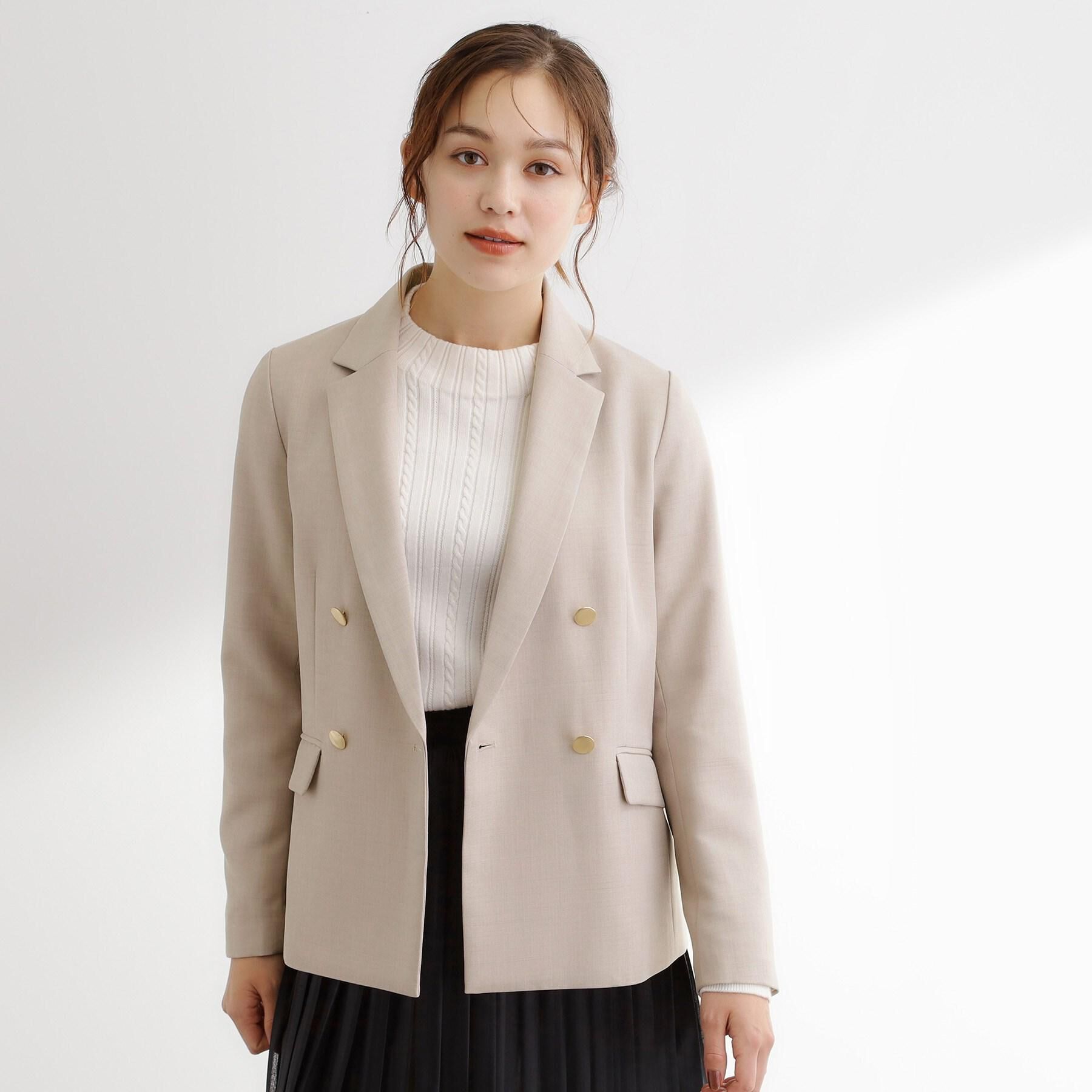 grove「【カセット服】ダブルブレストテーラードジャケット」|テーラードジャケット|