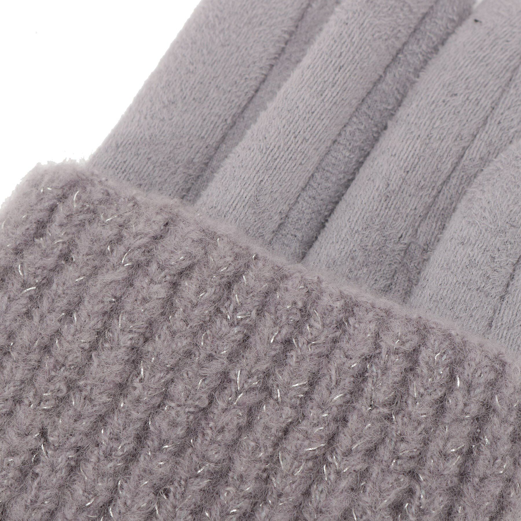 grove「3WAYラメニットグローブ」|手袋|