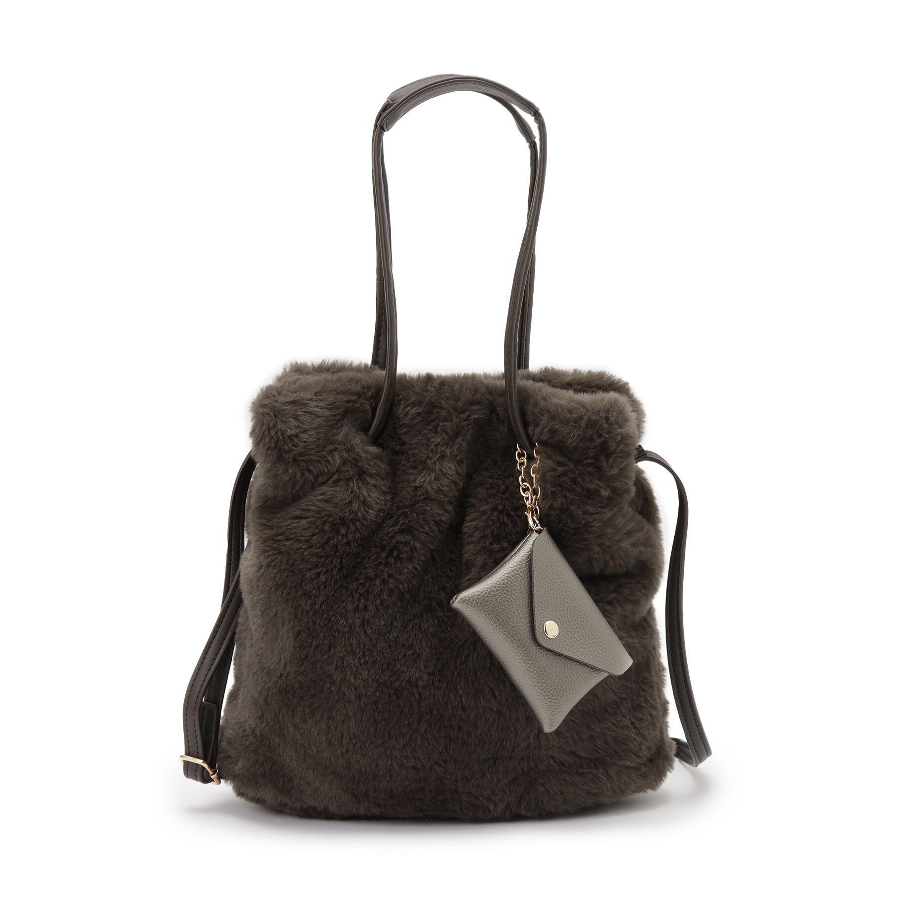 grove「エコファーポーチ付き2WAYショルダー」|ショルダー・メッセンジャー|