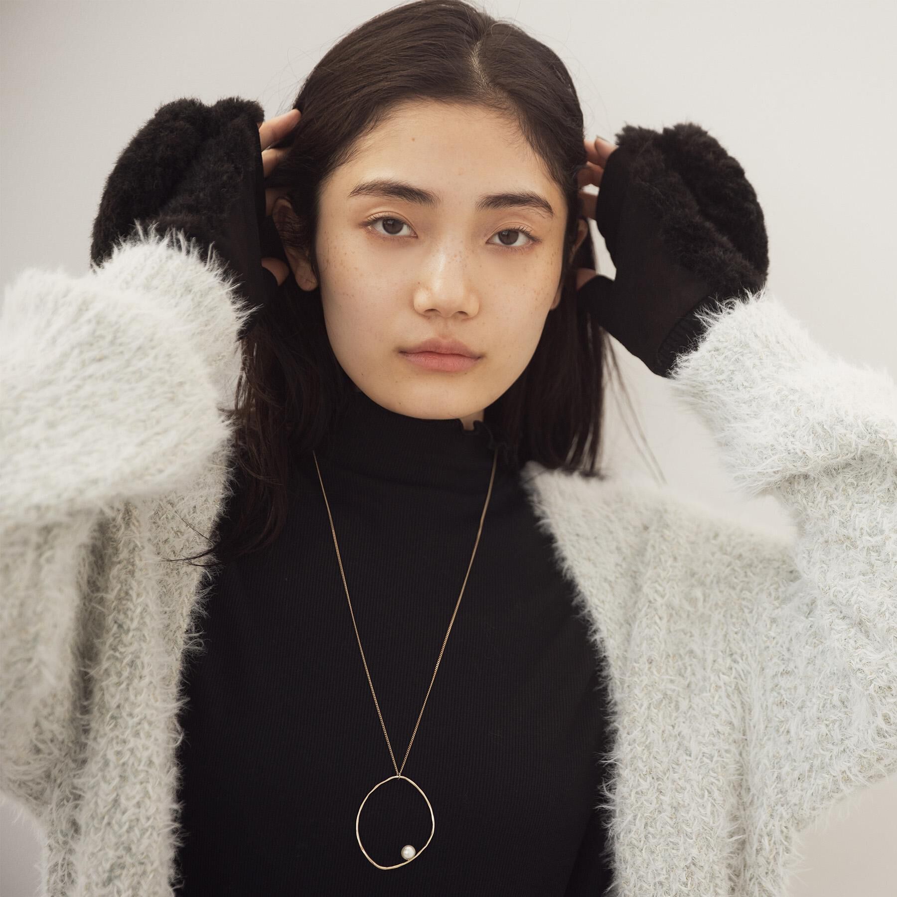 grove「オーバーサイズフェザーカーディガン」|カーディガン|