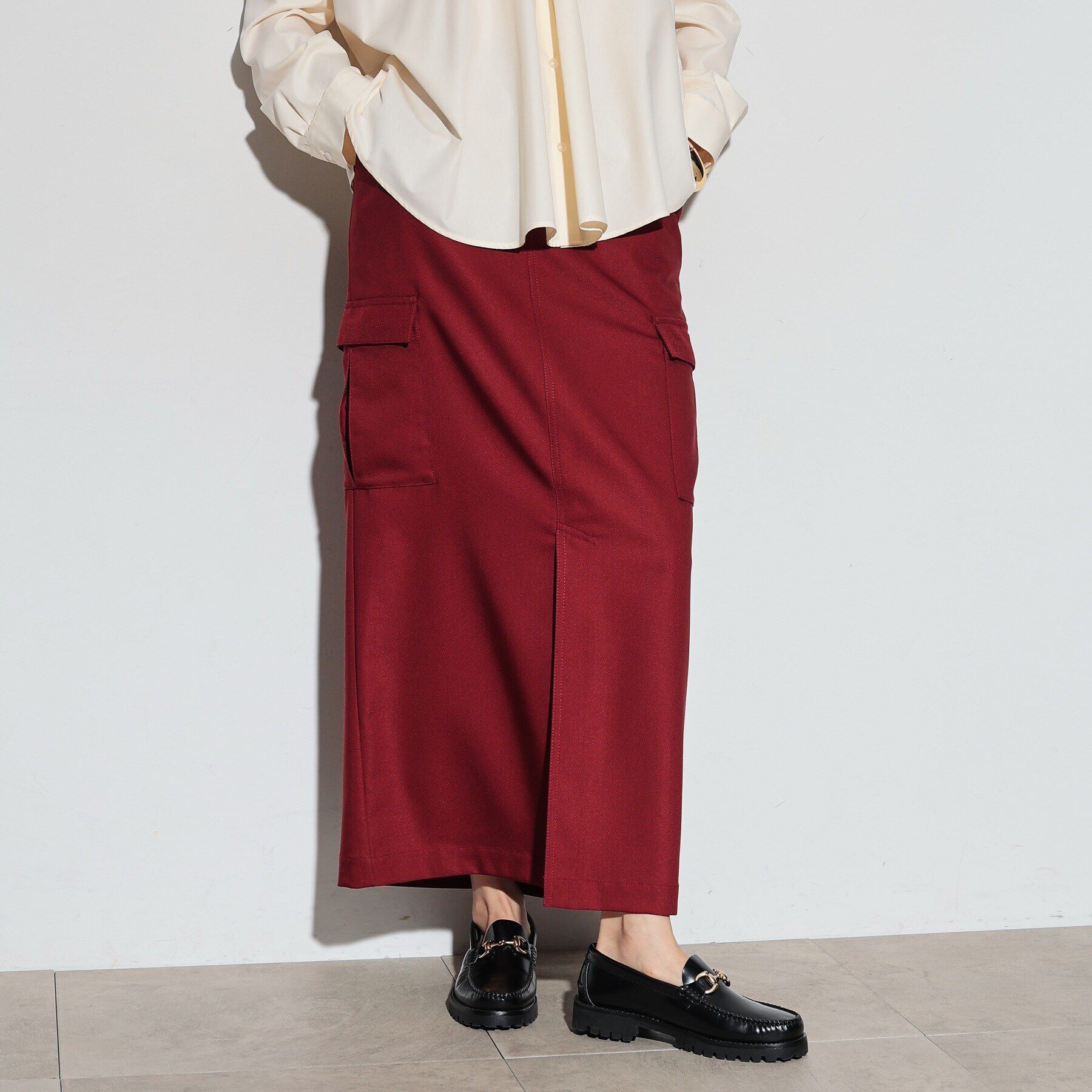 GALLEST「カーゴナロースカート」|スカート|