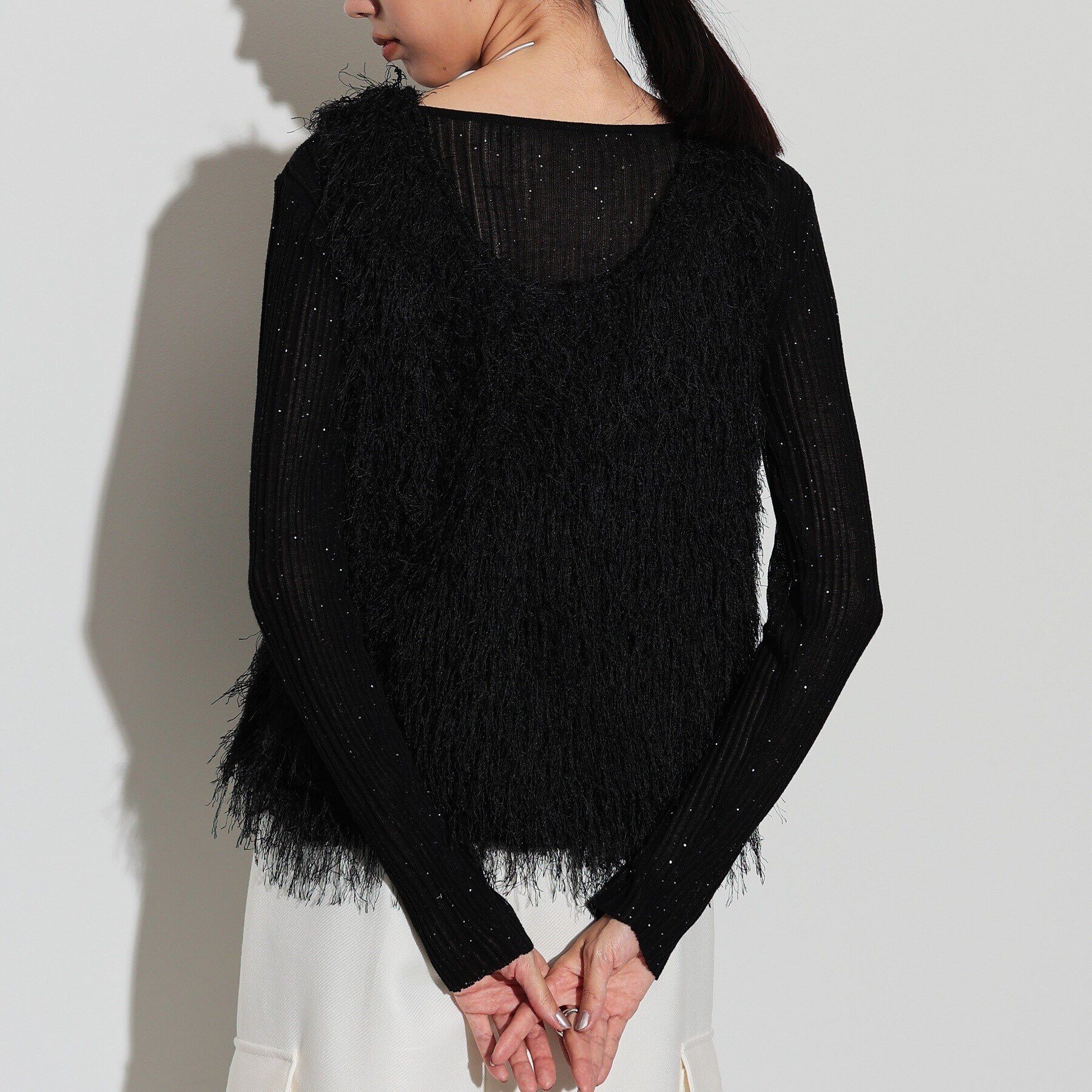 GALLEST「カットシャギーベスト」|ベスト・ジレ|